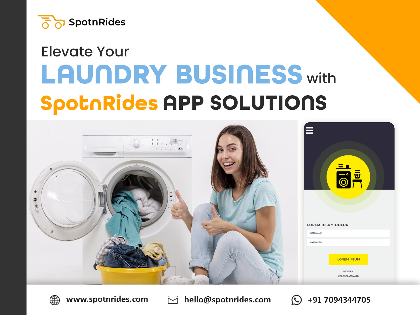 Landry booking app