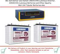 1.5KVA/24V Hybrid Luminous Inverter Battery and Installation