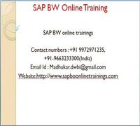 SAP BW BI Online Training in Bangalore