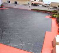Stamp concrete 