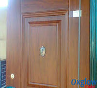 solid wooden door