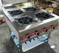 Industrial Gas Cooker Four Bunners