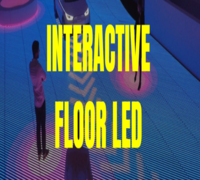 Interactive LED floor 