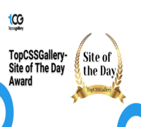 TopCSSGallery - Site of The Day Award