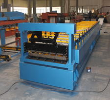 Long span aluminium roofing sheet machine