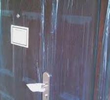 steel security door