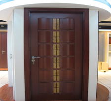 solid wooden door