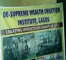 DE-SUPREME WEALTH CREATION INSTITUTE