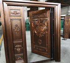 copper door