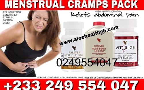 Forever- living-products-menstrual cramps-uti and std infections-ovarian cyst-abdominal pains