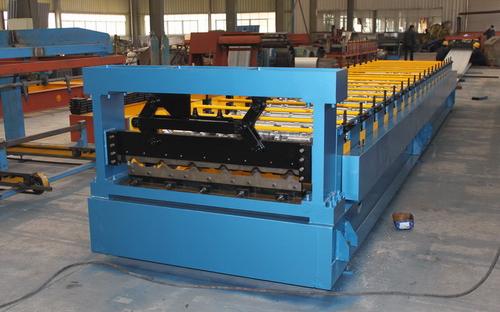 Long span aluminium roofing sheet machine