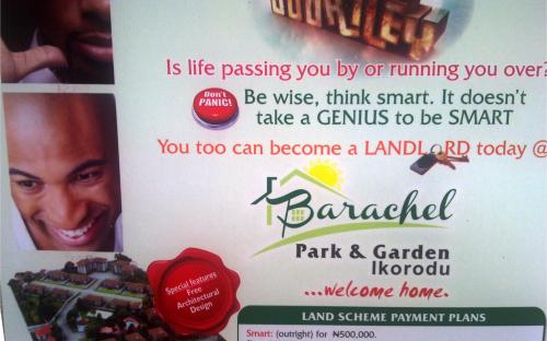 flyer of barachel estate