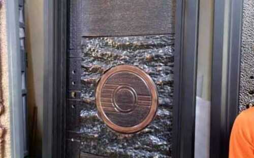 Copper door