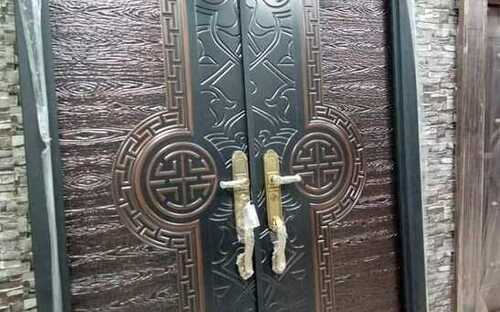 Copper door