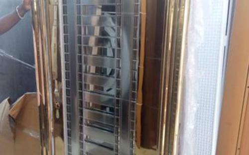 stainless steel door