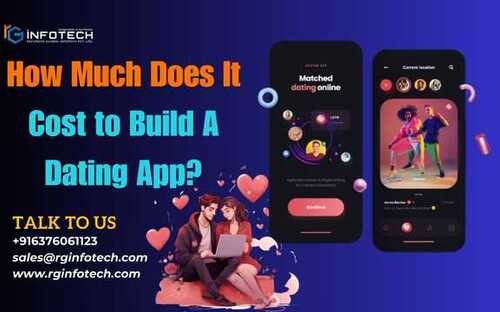 Dating App Development Cost by RG Infotech