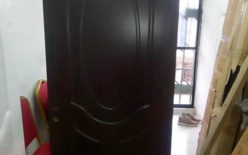 laminated wooden door