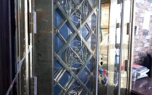 stainless steel door