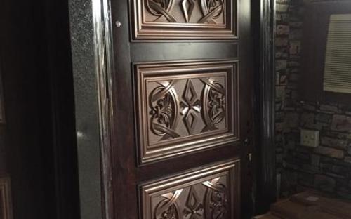 copper door