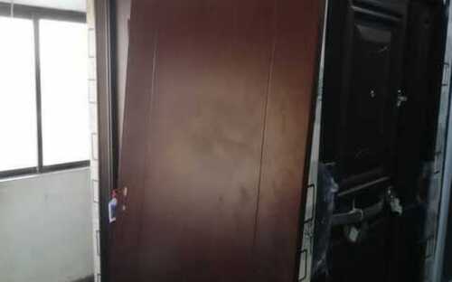 Hardcore painting wooden door
