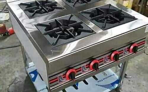 Industrial Gas Cooker Four Bunners