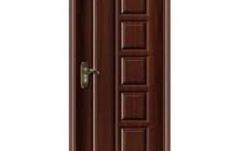 laminated wooden door