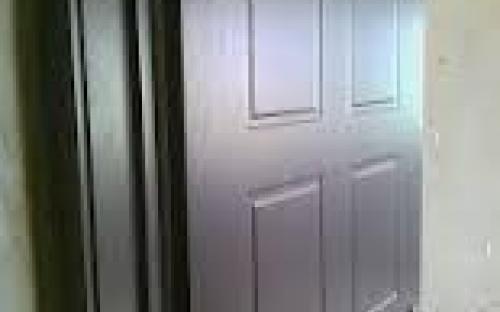 laminated wooden door