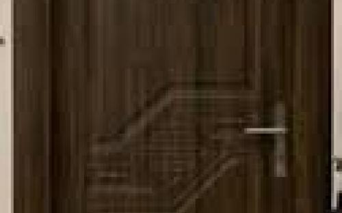 laminated wooden door