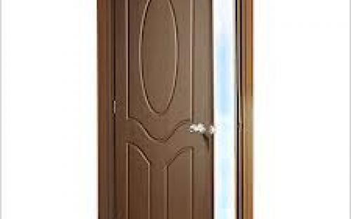 laminated wooden door