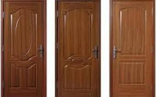 laminated wooden door