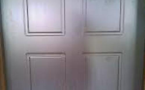 laminated wooden door