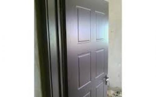 laminated wooden door