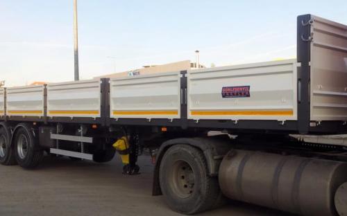 Open Casing Semi Trailer