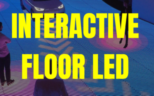 Interactive LED floor 
