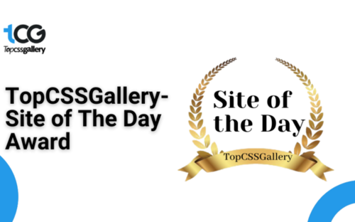 TopCSSGallery - Site of The Day Award