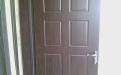 laminated wooden door