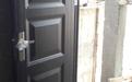 stainless steel door