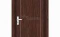 laminated wooden door