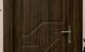 laminated wooden door