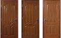 laminated wooden door