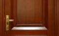 solid wooden door