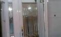 stainless steel glass door