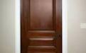 solid wooden door